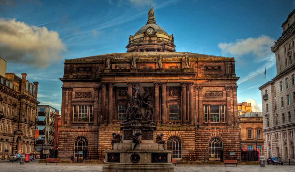 The Town Hall of Liverpool