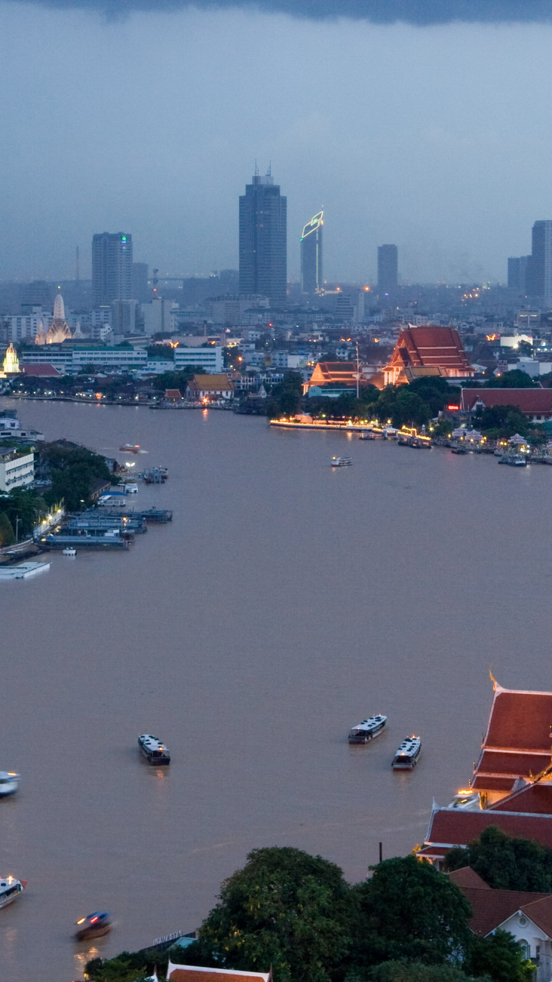 Rzeka Chao Phraya w Bangkoku