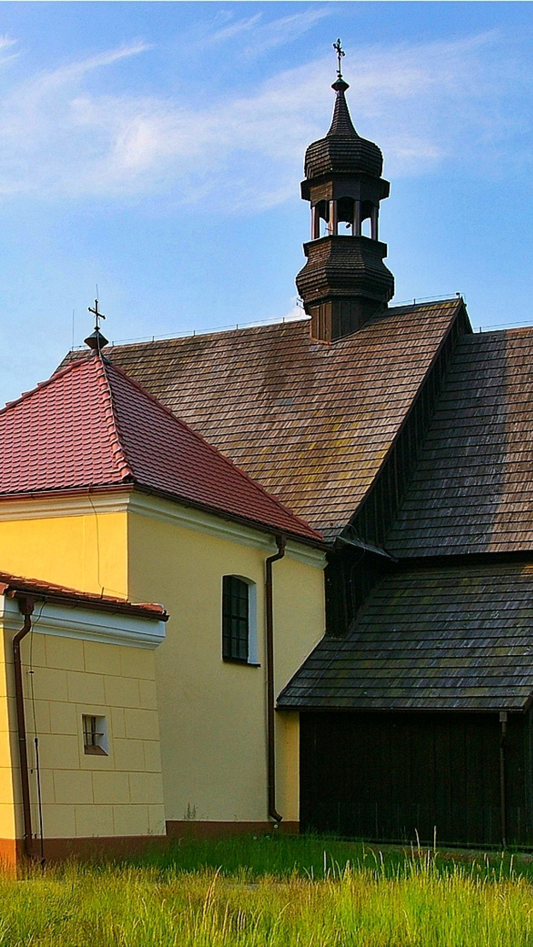 Kościół drewniano murowany w Śmiełowie