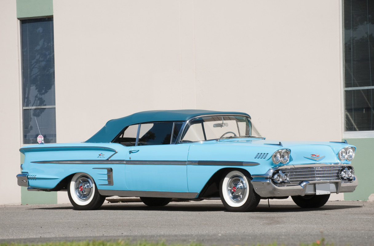 Chevrolet Bel Air Impala 348 Super Turbo-Thrust Tri-Power Convertible '1958.jpg