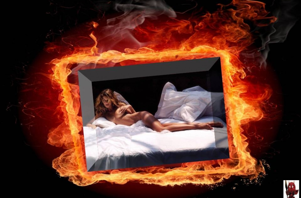 Kobieta i ogień