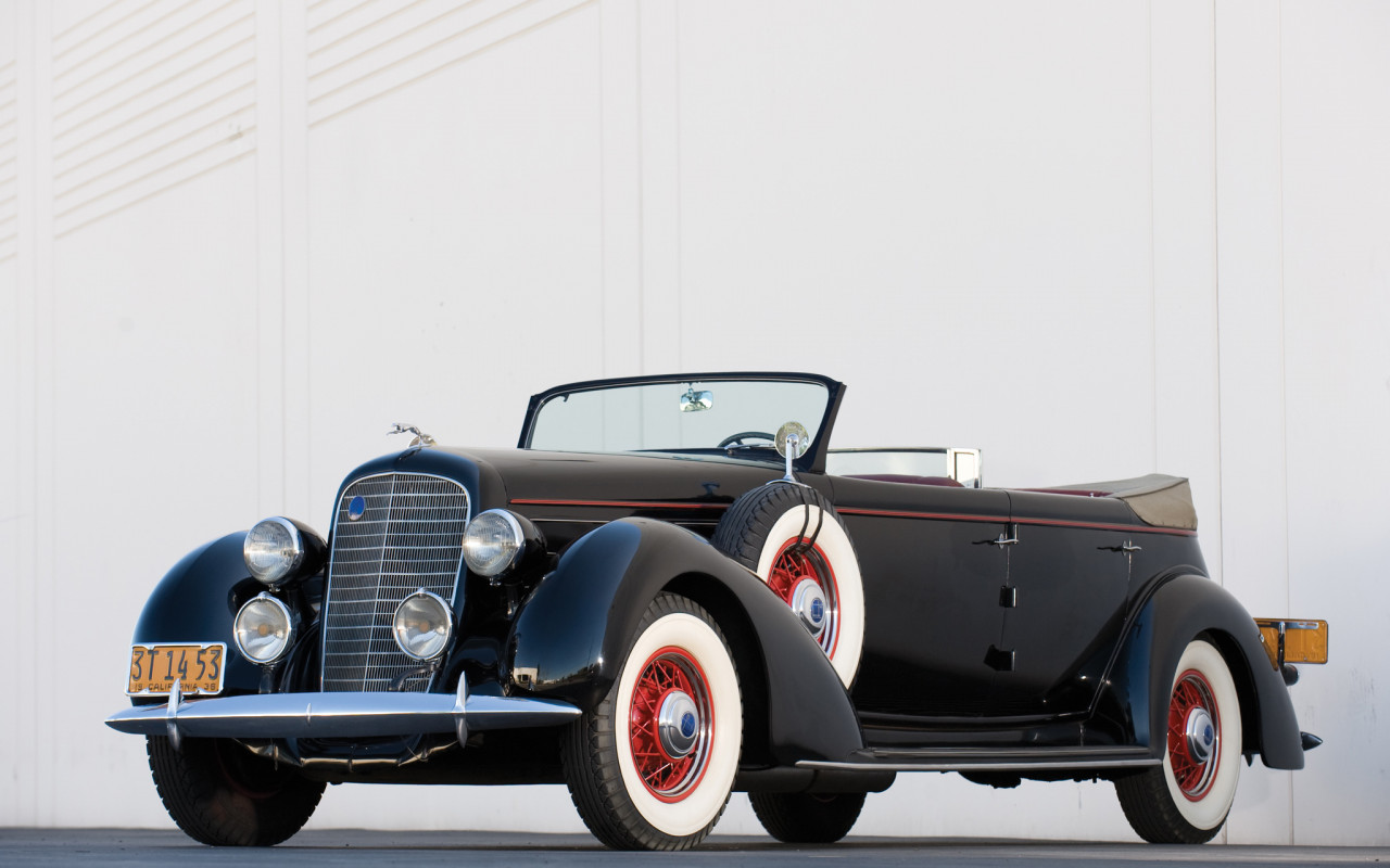 Lincoln K Dual Windshield Convertible Sedan by LeBaron '1936.jpg