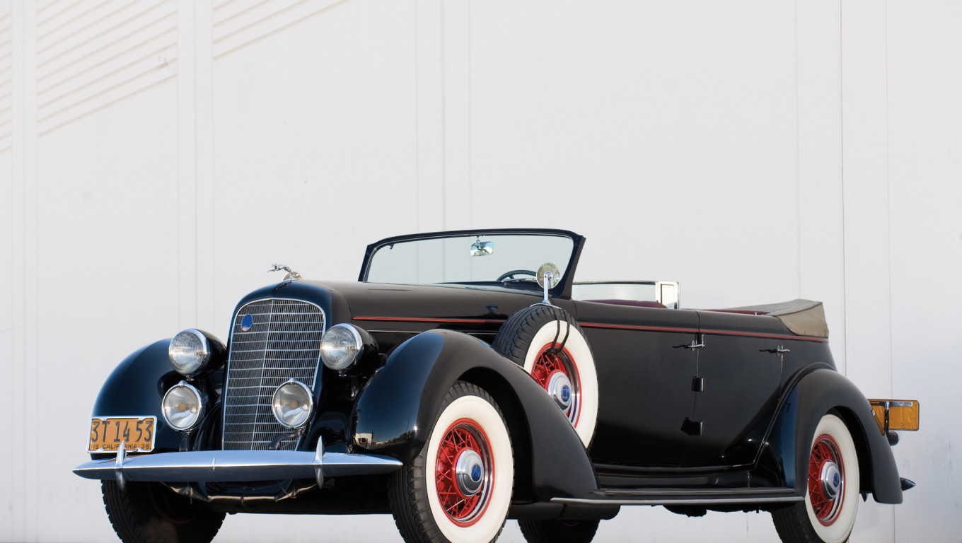 Lincoln K Dual Windshield Convertible Sedan by LeBaron '1936.jpg