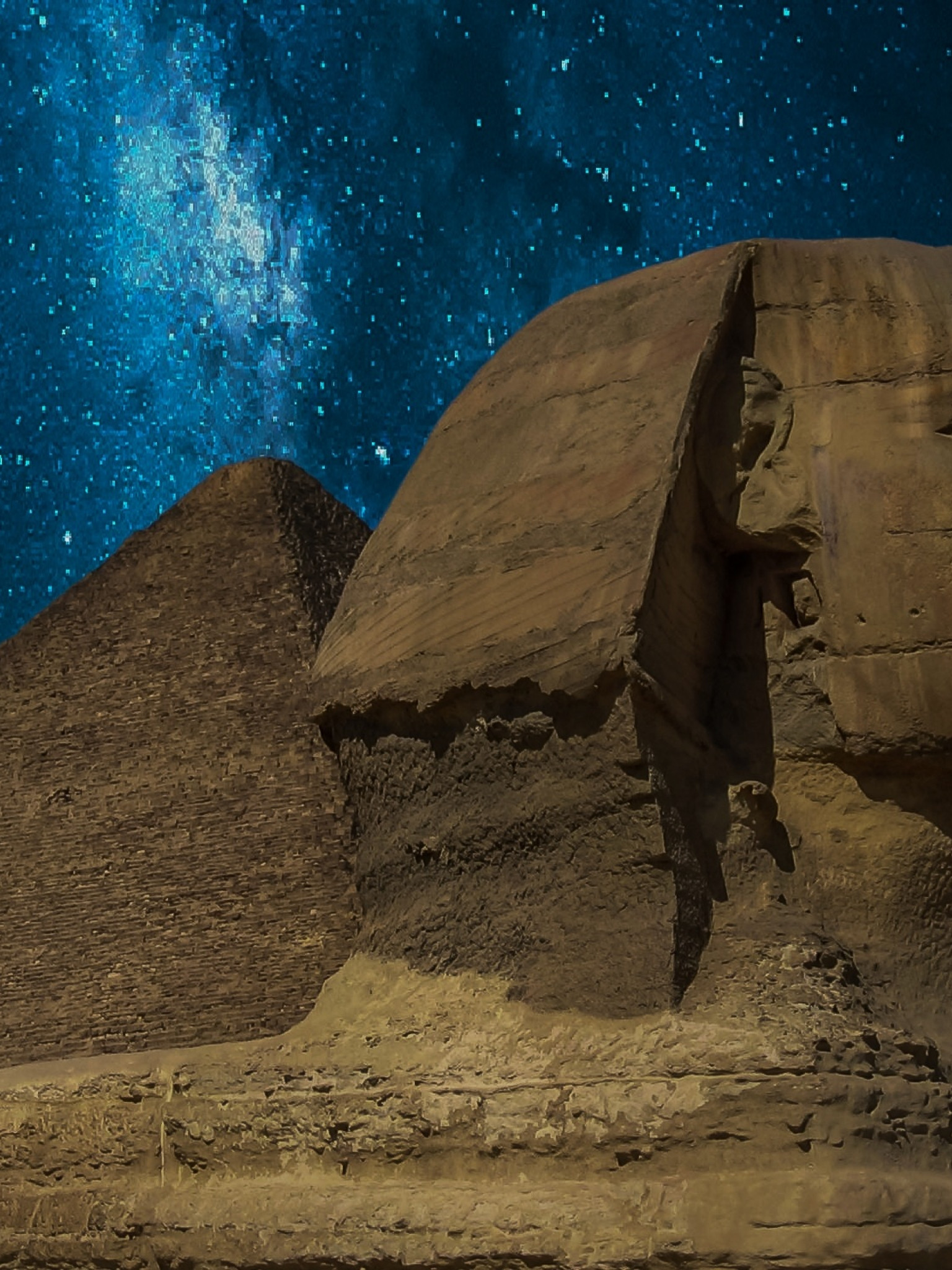 Wielki Sfinks w Gizie, wizerunek Chefrena