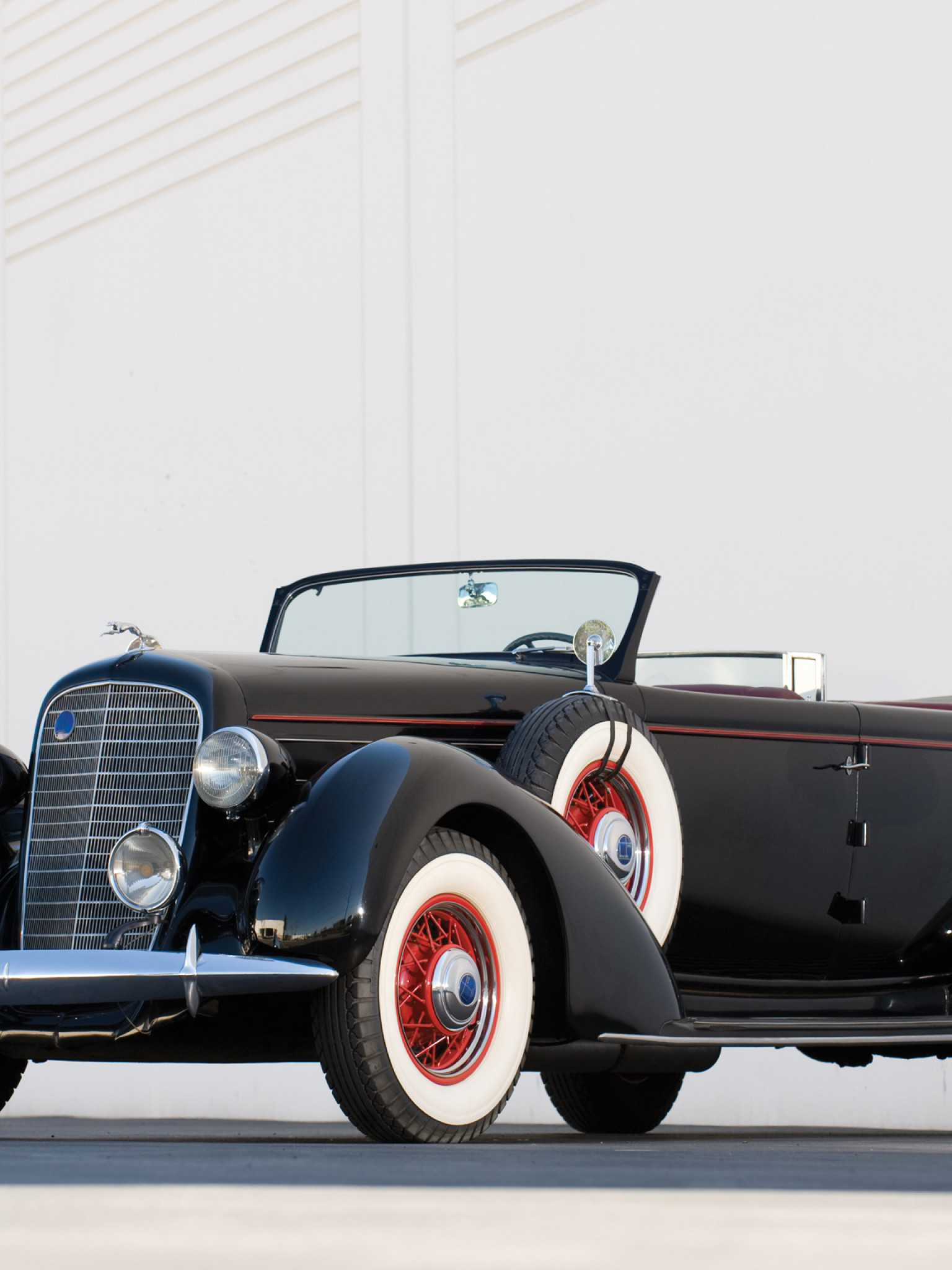 Lincoln K Dual Windshield Convertible Sedan by LeBaron '1936.jpg