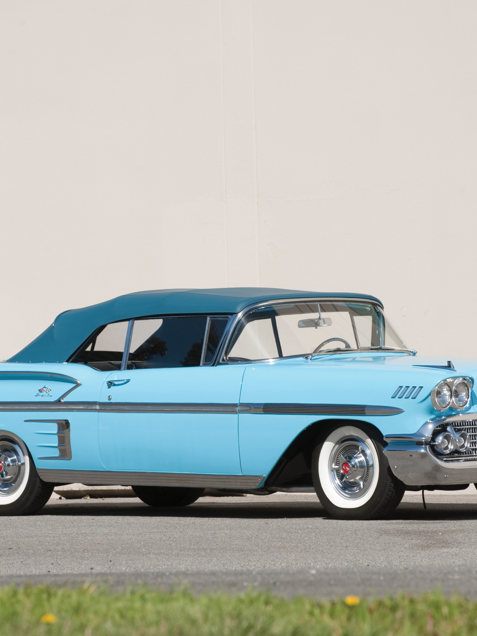 Chevrolet Bel Air Impala 348 Super Turbo-Thrust Tri-Power Convertible '1958.jpg