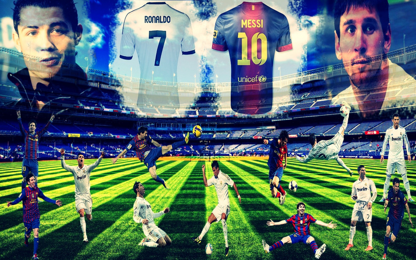 Cr7 and Messi