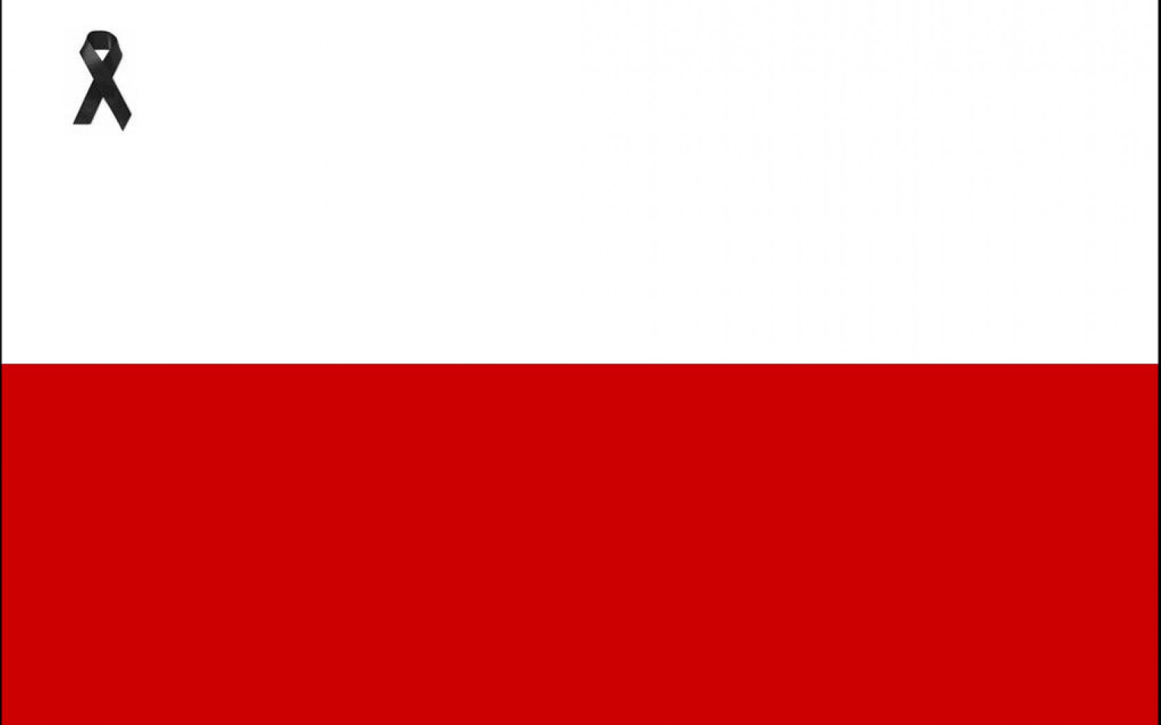 FLAGA POLSKA TRAGEDIA