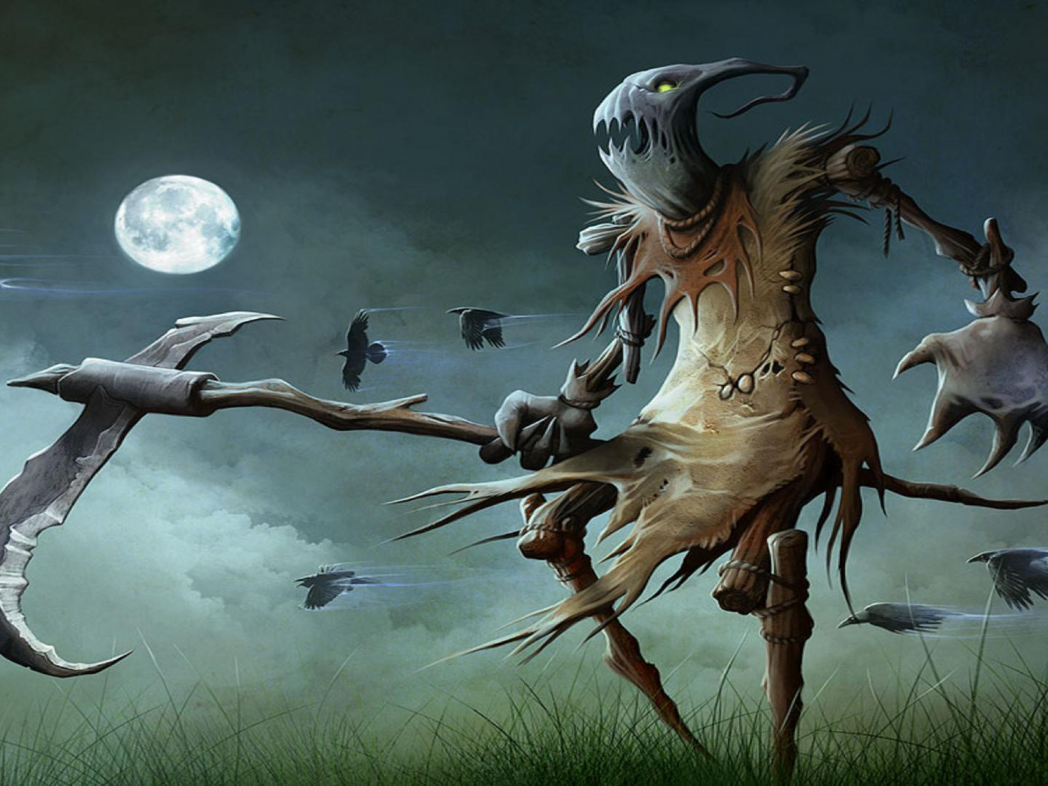 funny league of legends fiddlesticks lol