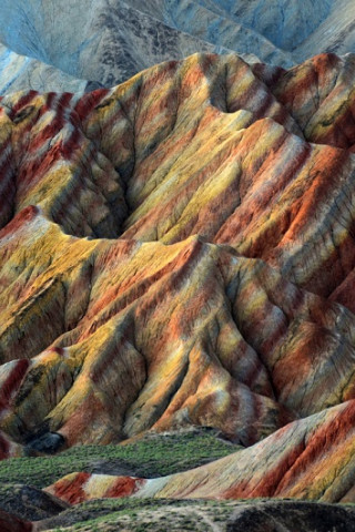 Kolorowe skały