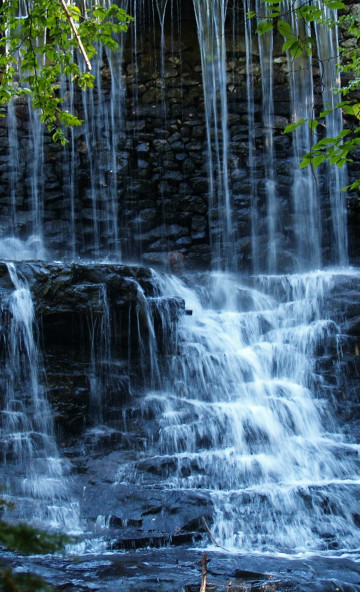 Wodospad, Kaskady