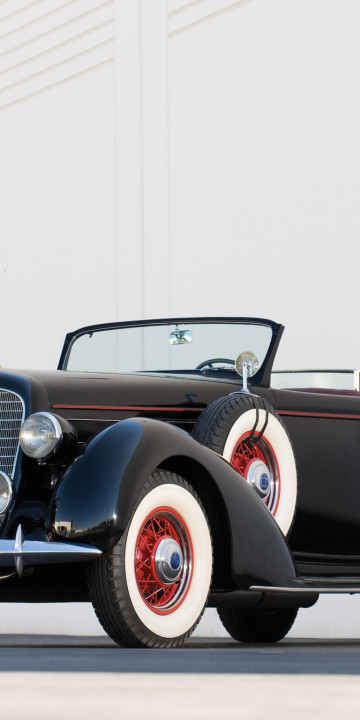 Lincoln K Dual Windshield Convertible Sedan by LeBaron '1936.jpg