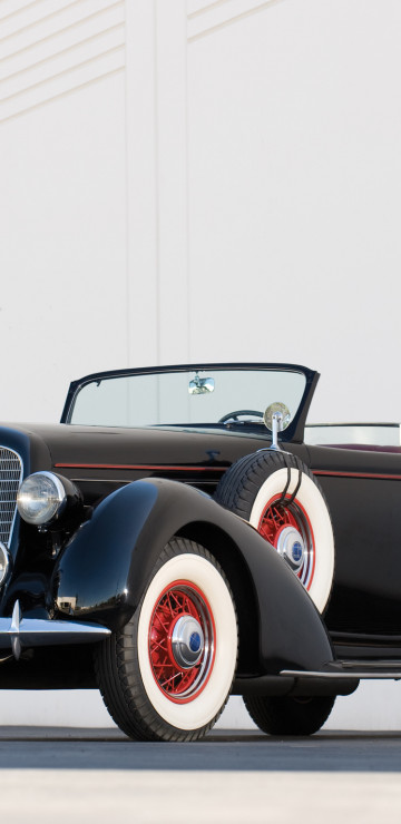 Lincoln K Dual Windshield Convertible Sedan by LeBaron '1936.jpg