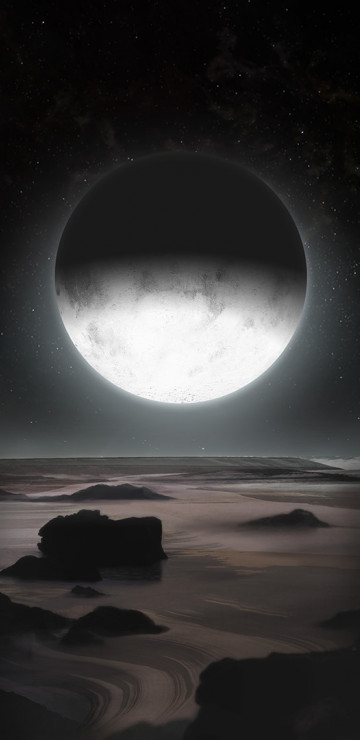 Pluton i jego księżyc Charon