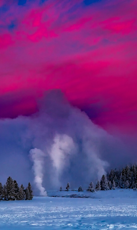 Gejzery w Yellowstone