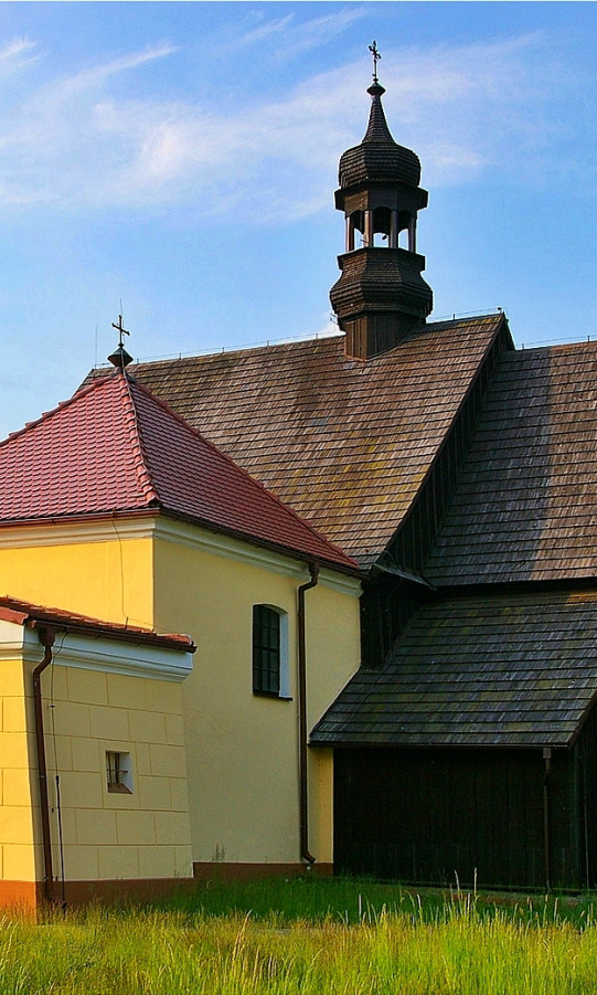Kościół drewniano murowany w Śmiełowie