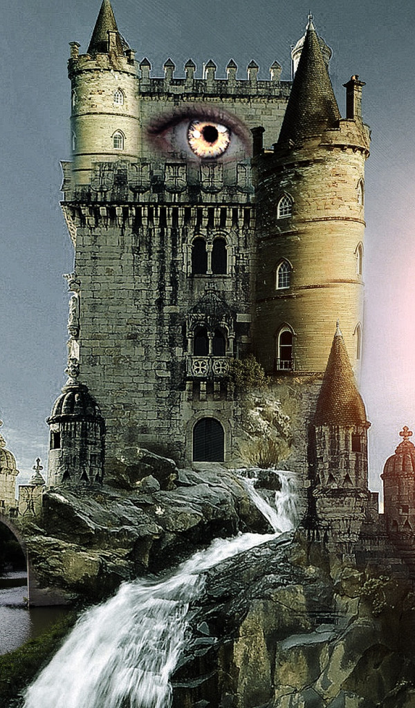 Zamek, Jedno Oko, Nietoperz, Wodospad