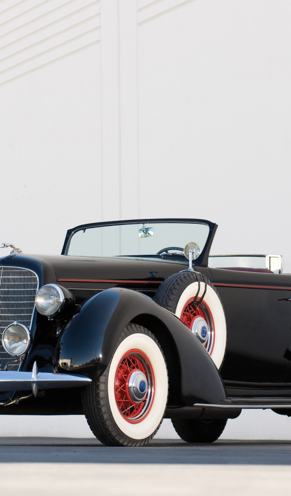 Lincoln K Dual Windshield Convertible Sedan by LeBaron '1936.jpg