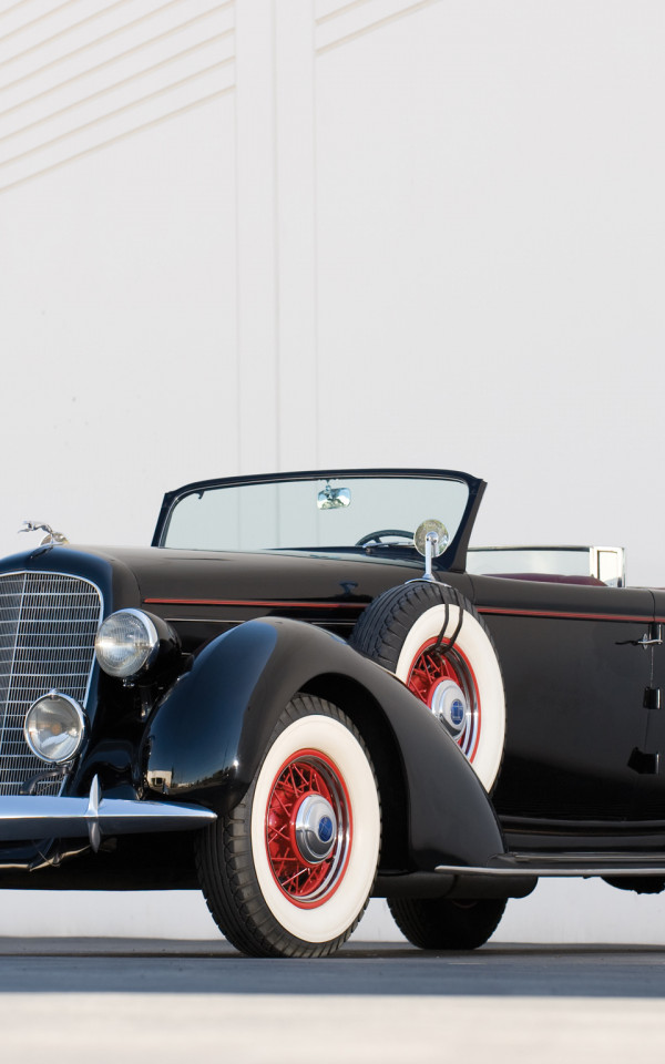 Lincoln K Dual Windshield Convertible Sedan by LeBaron '1936.jpg