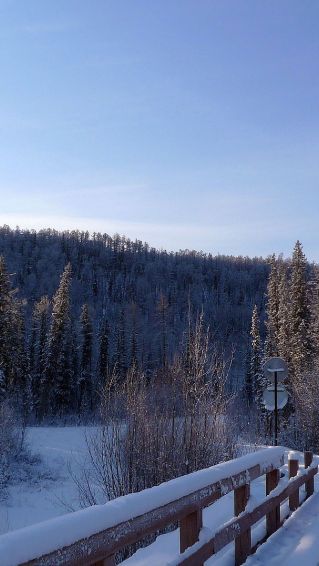 Krajobraz zima 9