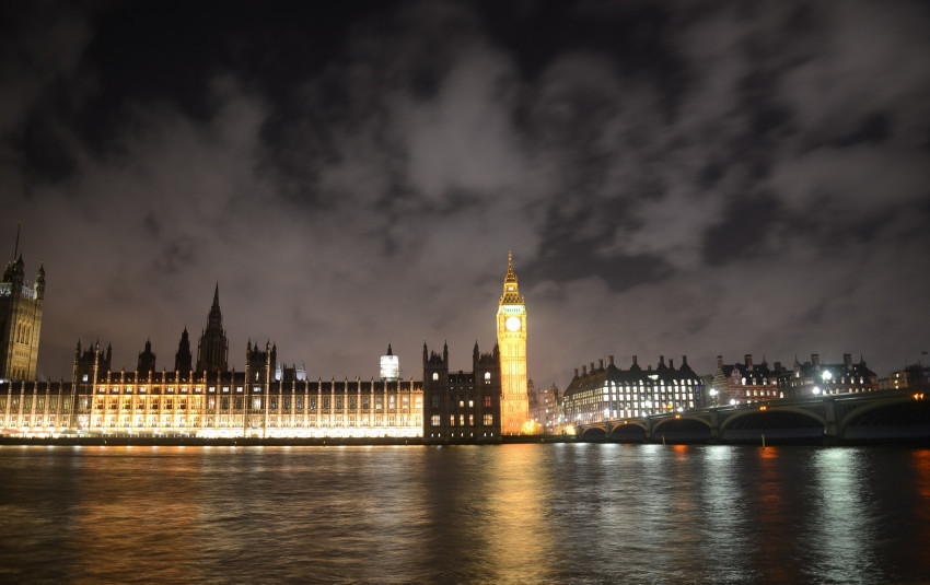 Tapeta Big Ben i parlament Londynu