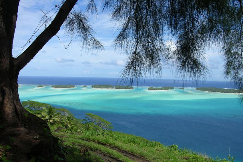 Tapeta Krajobraz na Bora Bora