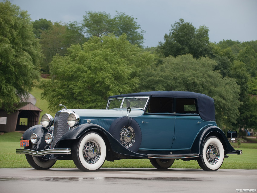 Tapeta Lincoln KA Custom Dietrich Convertible Sedan '1933.jpg