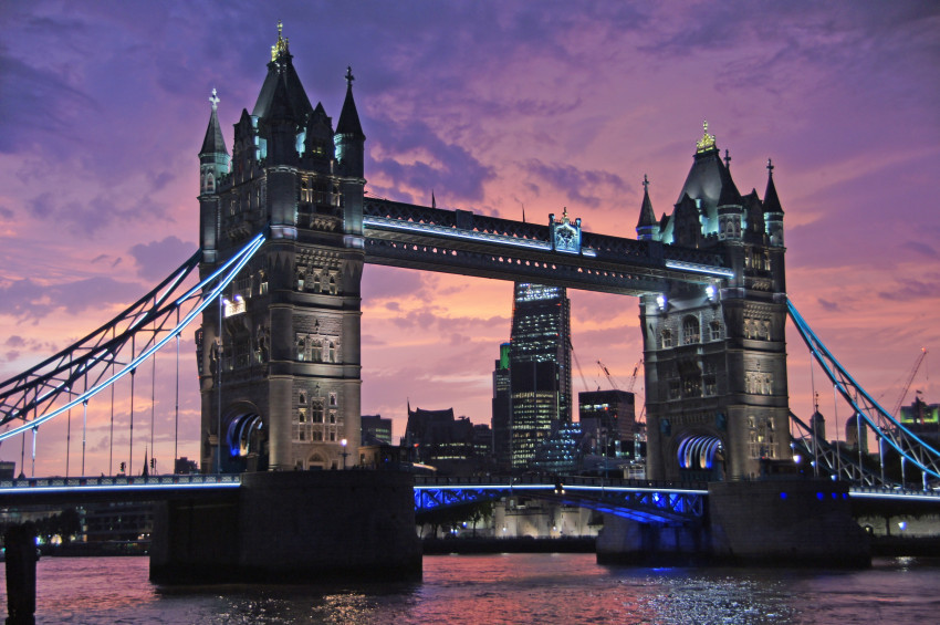 Tapeta Londyn, Tower Bridge, Most