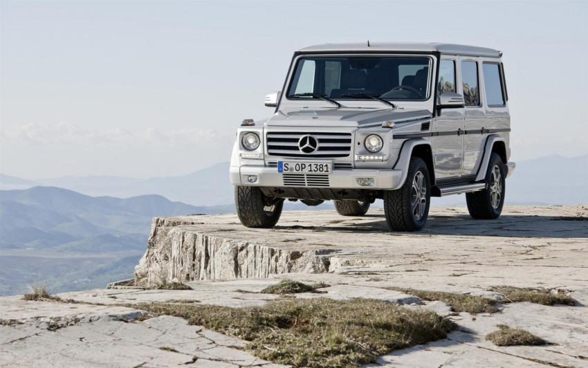 Tapeta Mercedes Benz G, B Class AMG 23