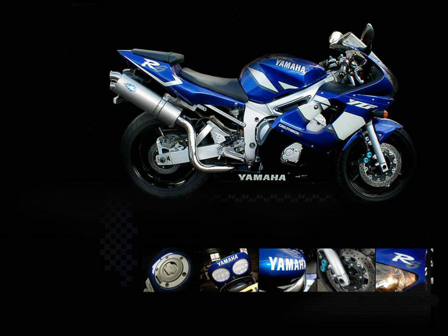 Tapeta Motocykl Yamaha