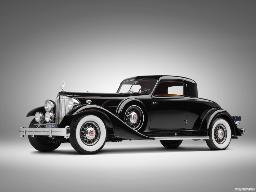 Tapeta Packard Twelve Custom Coupe by Dietrich (1007) '1933.jpg