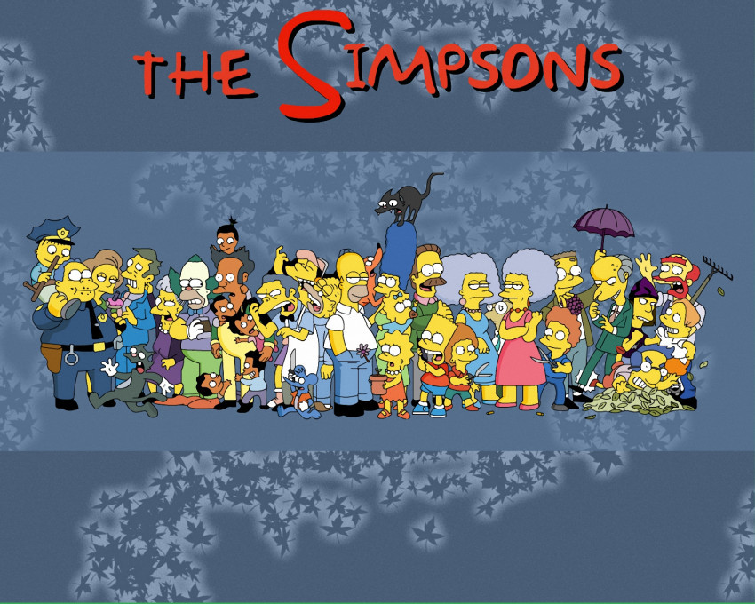 Tapeta Simpsonowie