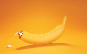 Tapeta Bananowy klej