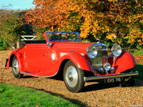 Tapeta Bentley 4 1 4 Litre Drophead Coupe by Veth & Zoon '1936.jpg