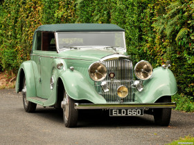 Tapeta Bentley 4 1 4 Litre Tourer by Thrupp & Maberly '1937.jpg