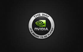 Tapeta Logo Nvidia