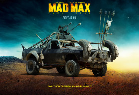 Tapeta Mad Max Firecar 4