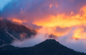 Tapeta Pejzaż górski w Słowenii