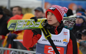 Tapeta Skoczek narciarski