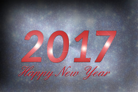 Tapeta Szczęśliwego nowego roku 2017