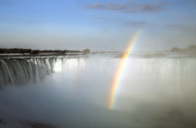 Tapeta Tęcza nad wodospadem Niagara