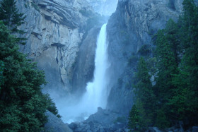 Tapeta Wodospad, Yosemite Park