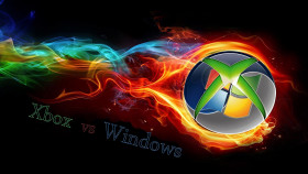 Tapeta Xbox vs Windows