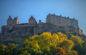 Tapeta Zamek w Edynburgu jako symbol Szkocji